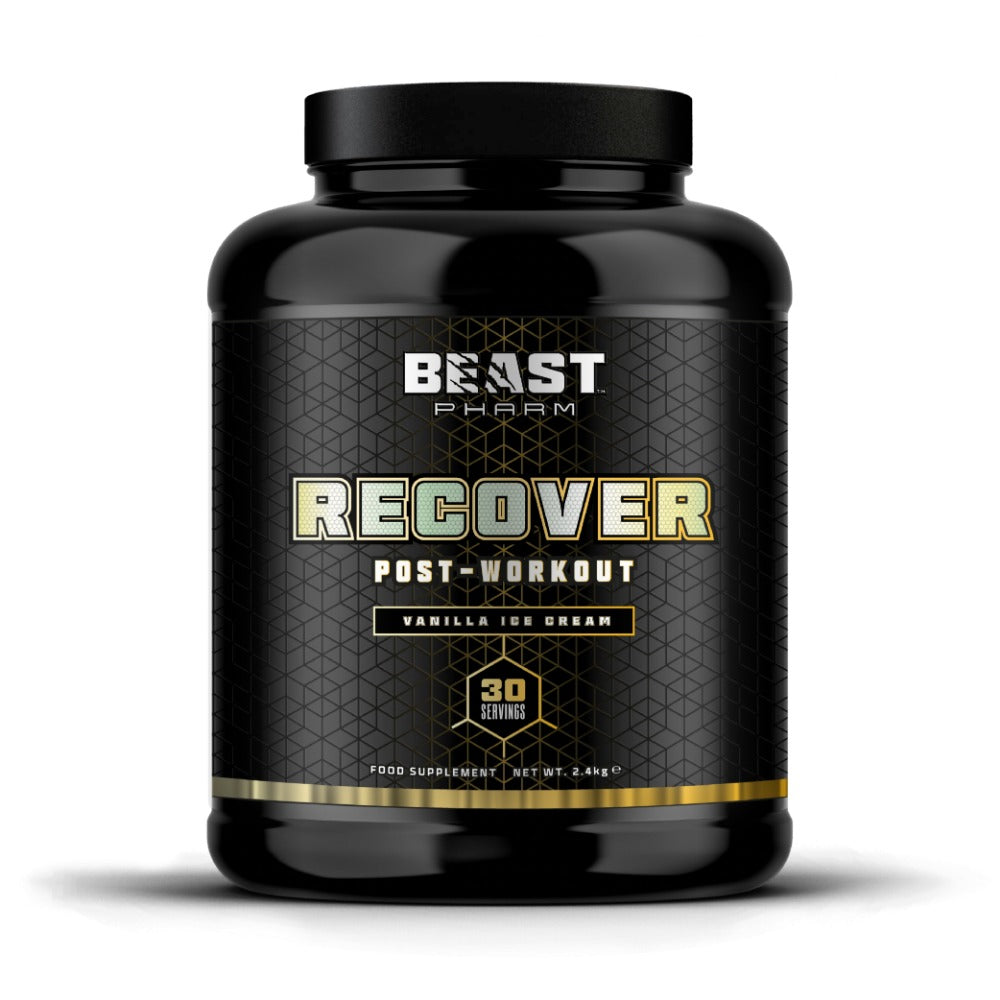 Beast Pharm RECOVER Post Workout vanilla ice cream