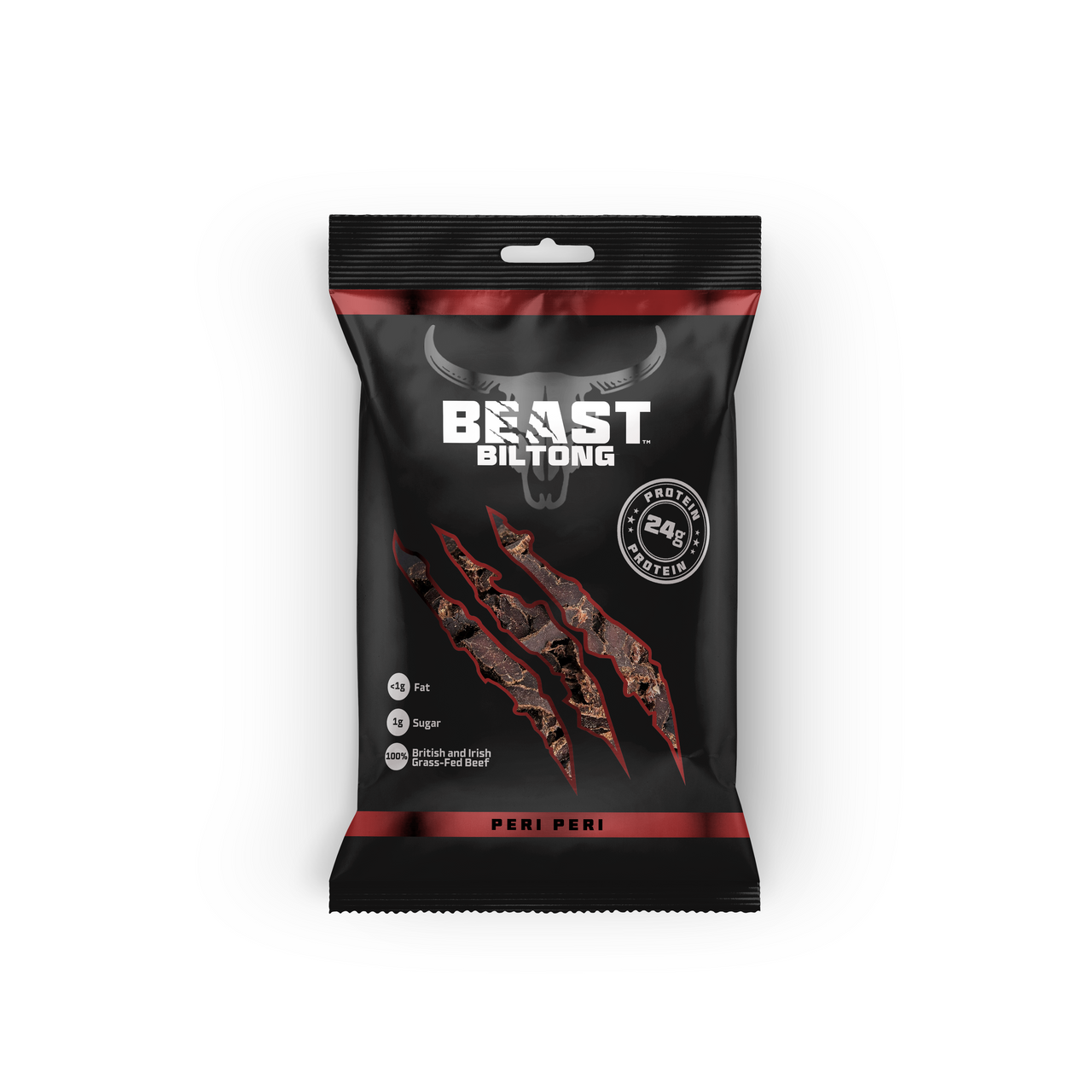 BEAST Biltong - 24g Protein Per bag! 100% Grass Fed Beef